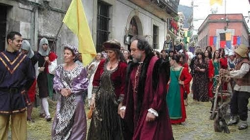 Feria medieval de Segura, en julio
