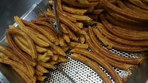 Porras y churros de El Castillo, en Valladolid