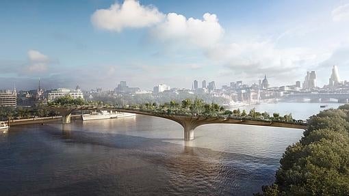 Un puente jardín cambiará la cara de Londres