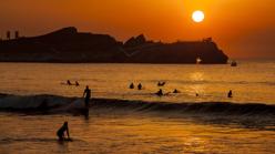 Atardecer en la Playa de Salinas