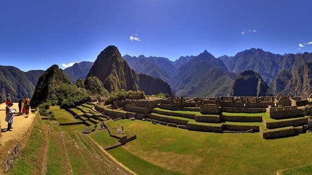 Vista panorámica de Machu Picchu desde Huayna Picchu