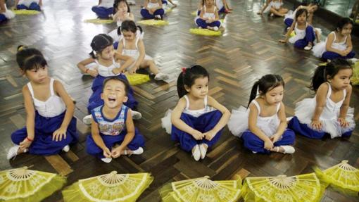 Niños vietnamitas