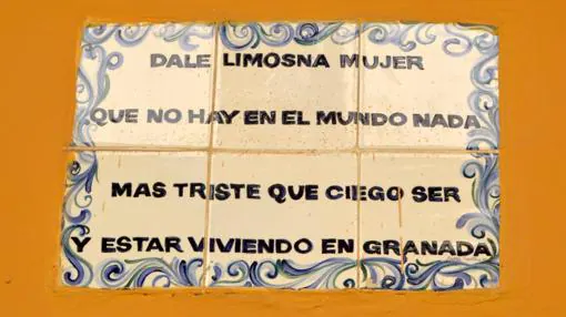 Mosaico con poema de Francisco A. de Icaza (1863-1925)