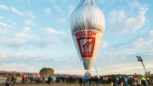 El globo en el que vuela Konyukhov