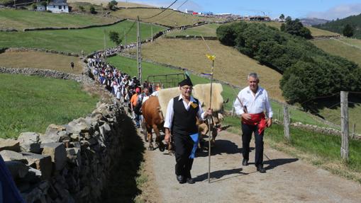 Boda vaqueira en Aristébano