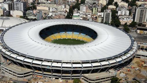 Vista aérea del Maracaná