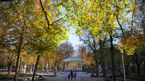 Parque de la Florida en otoño