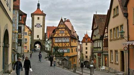 Rothenburg, ciudad de la Ruta Romántica en Baviera