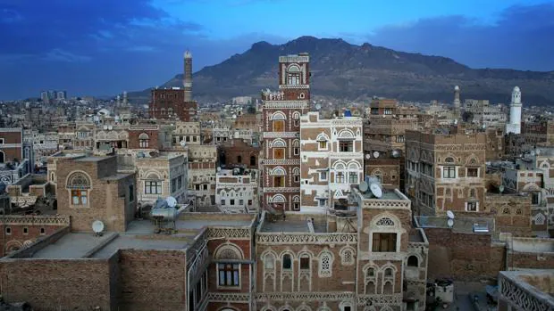 La ciudad vieja de Saná mantiene intacto un estilo arquitéctonico milenario