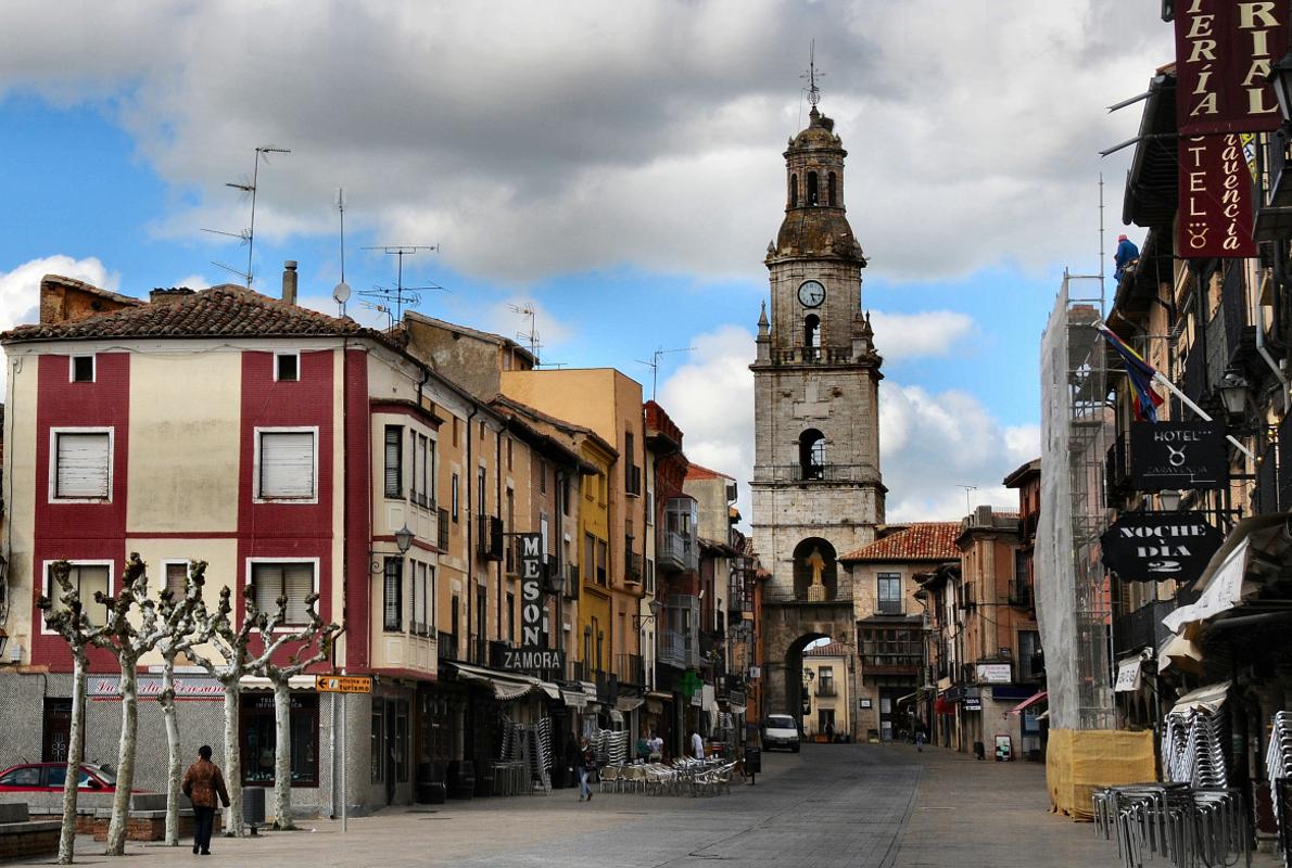 Torre del reloj, en Toro