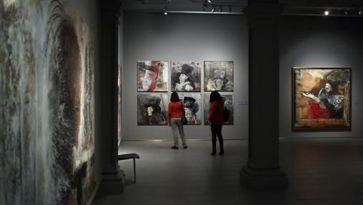 Interior del museo Goya, en Zaragoza