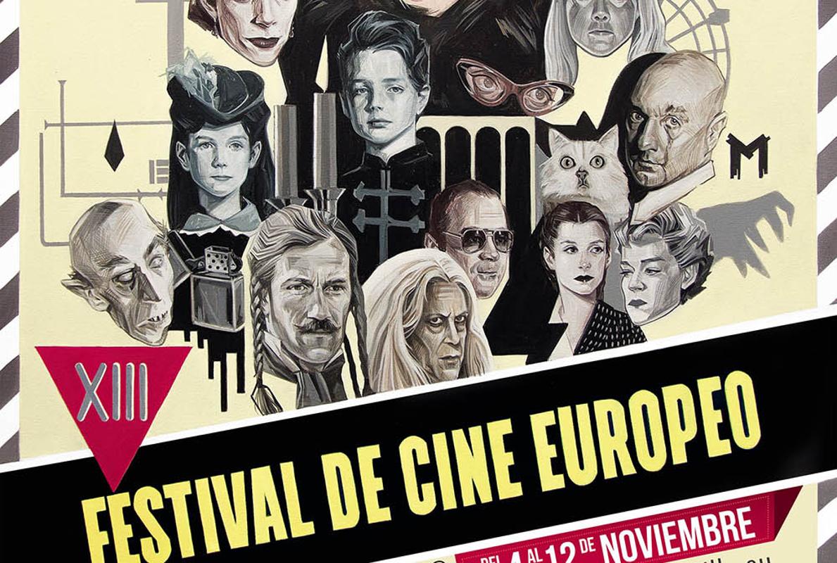 Cartel de la XIII edición del Festival de Cine Europeo de Sevilla