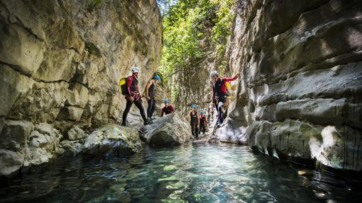 Expedición a la Gargante Verde con guías de Discovery