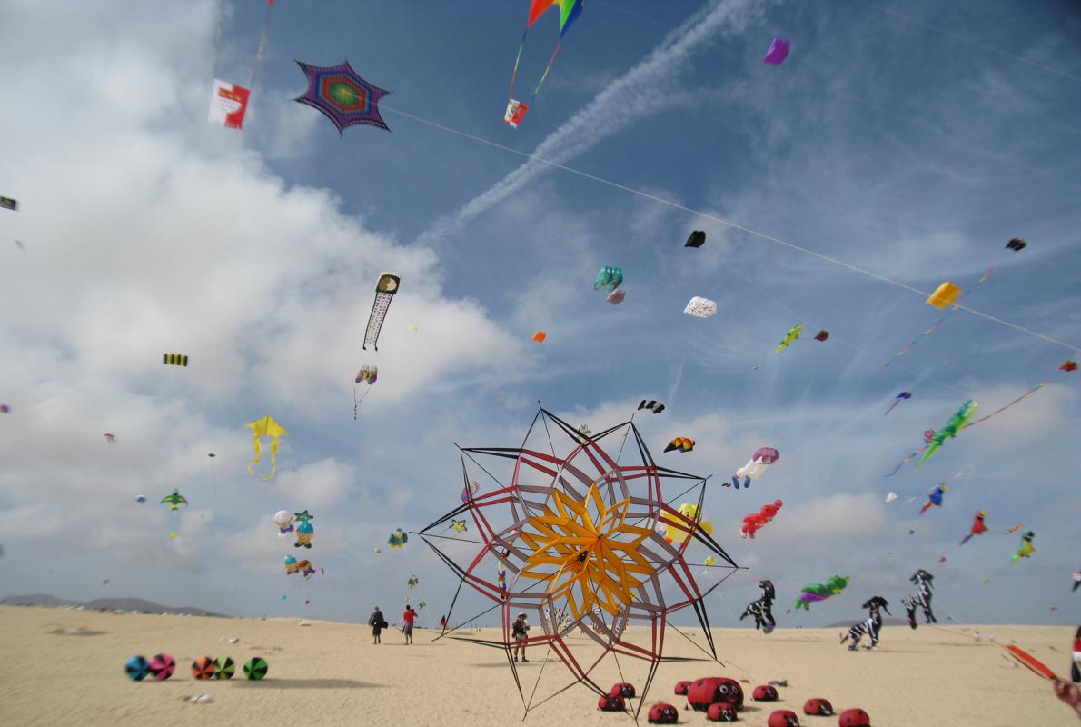 Festival Internacional de las Cometas, en Fuerteventura