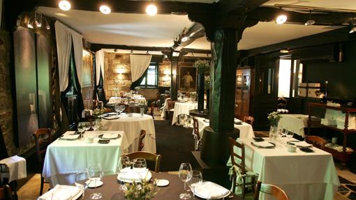 Comedor del restaurante Zuberoa