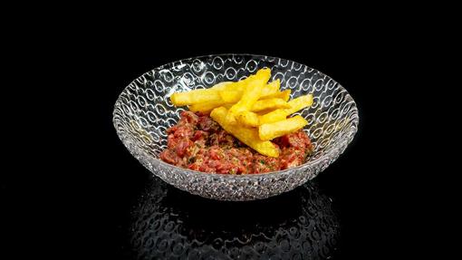 Steak tartar del restaurante Meating, en Madrid