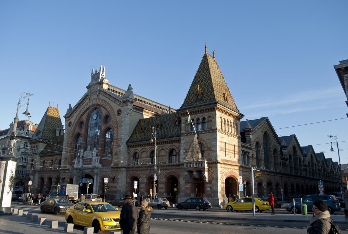 Mercado Central o Gran Salón del Mercado de Budapest