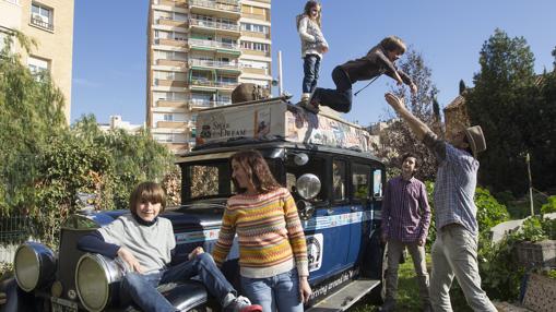 La familia argentina Zapp, en Barcelona