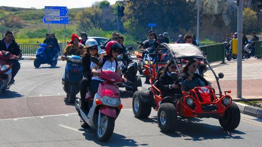 Carrera motorizada en el Nuevo Pafos