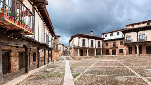 Plaza del Trigo, en Atienza