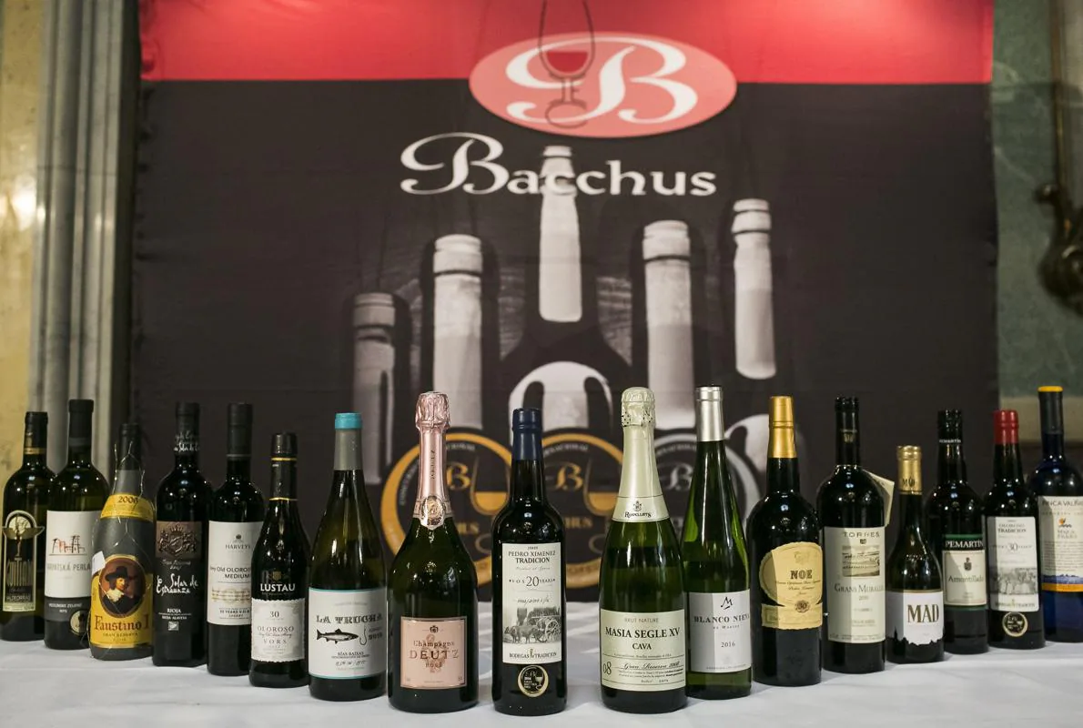 Los vinos distinguidos con el «Gran Bacchus de Oro 2017»
