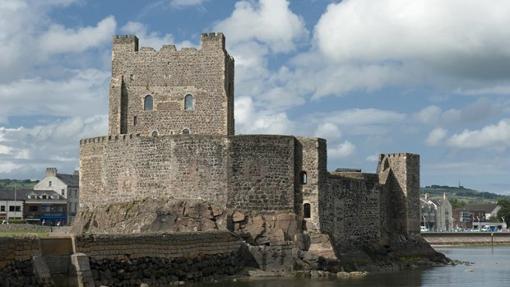 Castillo de Carrickfergus en el Condado de Antrim