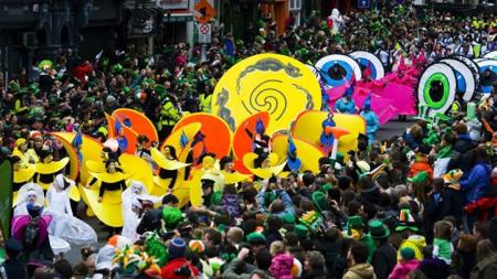 Desfile de San Patricio, en Dublín