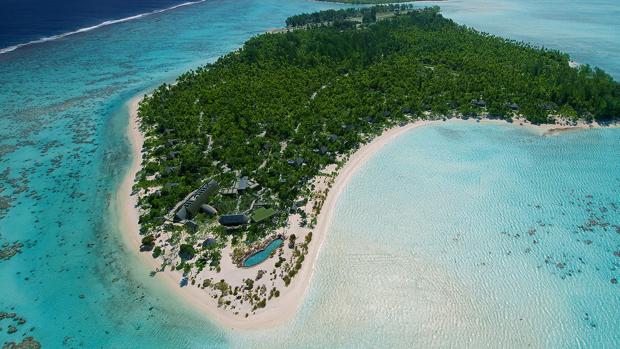 Esta es la isla-hotel de superlujo que aman Pippa Middleton y los Obama