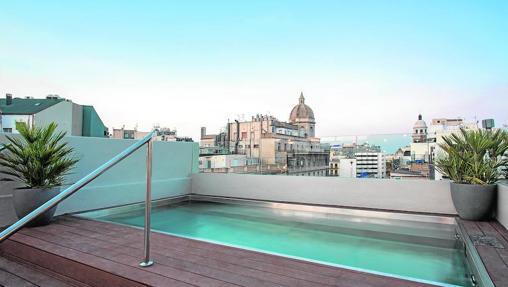 Piscina del Modmost, en Barcelona