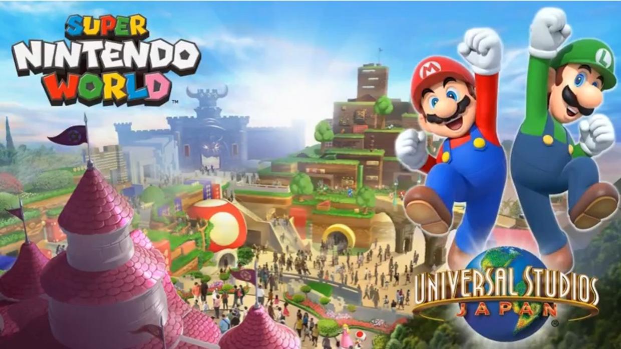 Super Mario Bros tendrá su propio parque de atracciones