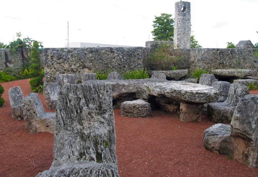 Interior del «Castillo de Coral»