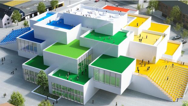 Calibre Tanga estrecha episodio Así es la gigantesca Casa Lego de Dinamarca