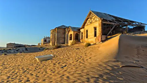 Kolmanskop, un pueblo fantasma en Namibia