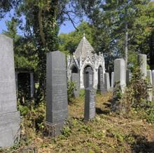 Zona judía del Cementerio Central de Viena