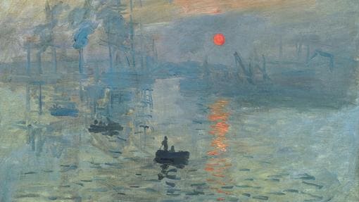 «Impression, soleil levant» (Impresión, sol naciente) de Claude Monet.