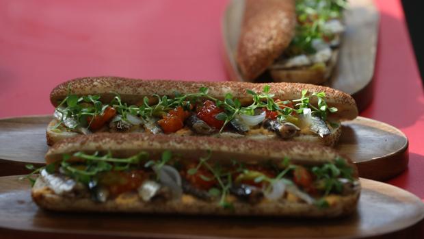 De sardinas: así es el mejor bocadillo de autor del año