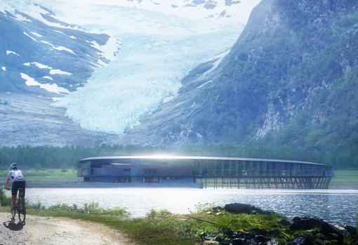 Así será el hotel del Ártico con forma de nave espacial