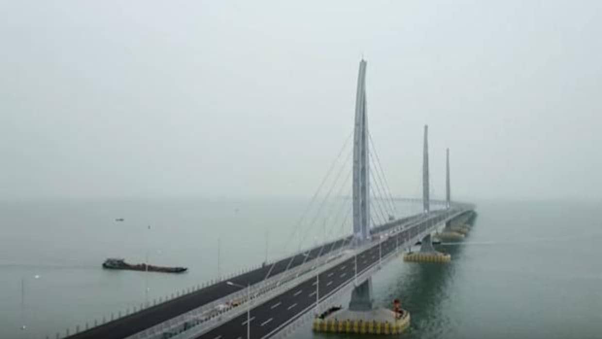 China inaugurará el puente marítimo más grande del mundo