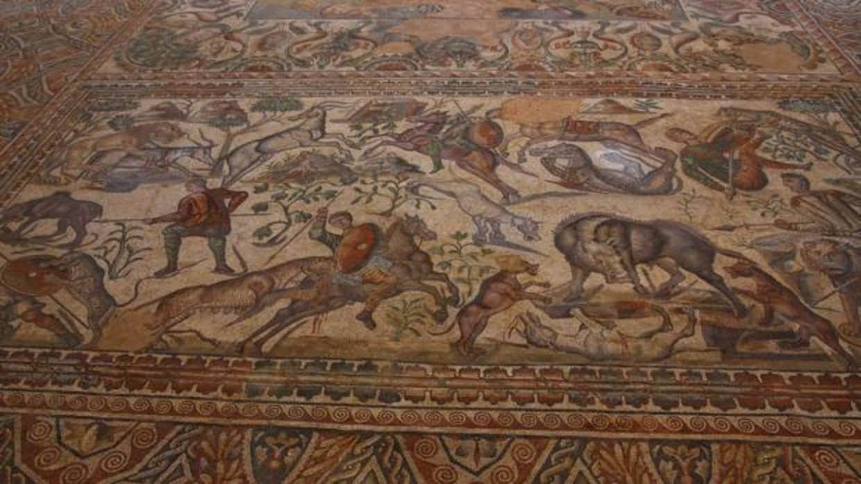 Mosaicos de la Villa romana La Olmeda