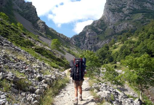 Ruta del Cares en la zona de León