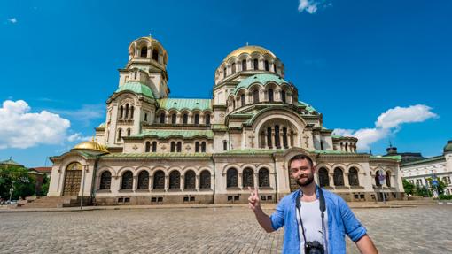 La Catedral de Alejandro Nevski, una de las catedrales más grandes del mundo ortodoxo y símbolo de Sofía