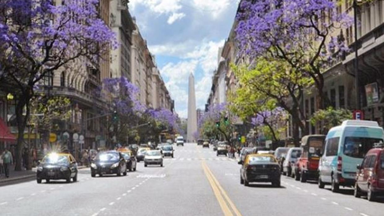 El obelisco, el monumento más representativo de la capital argentina