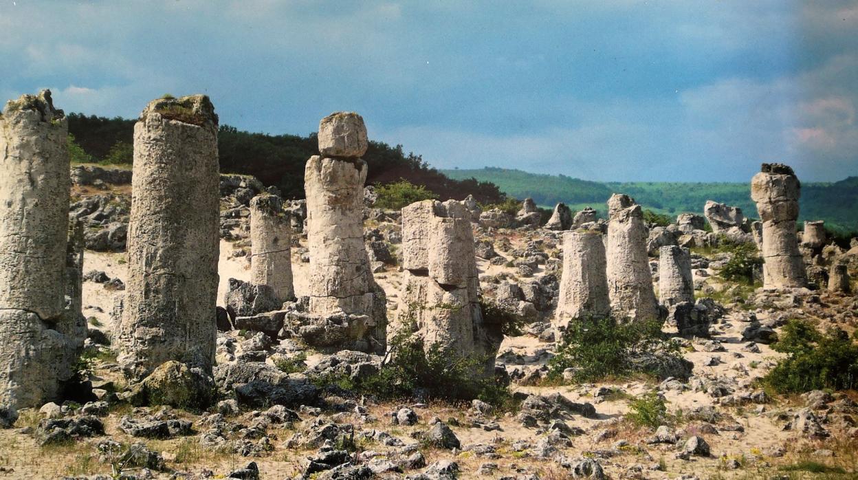 Columnas rocosas o Pobiti kamani, en Bulgaria