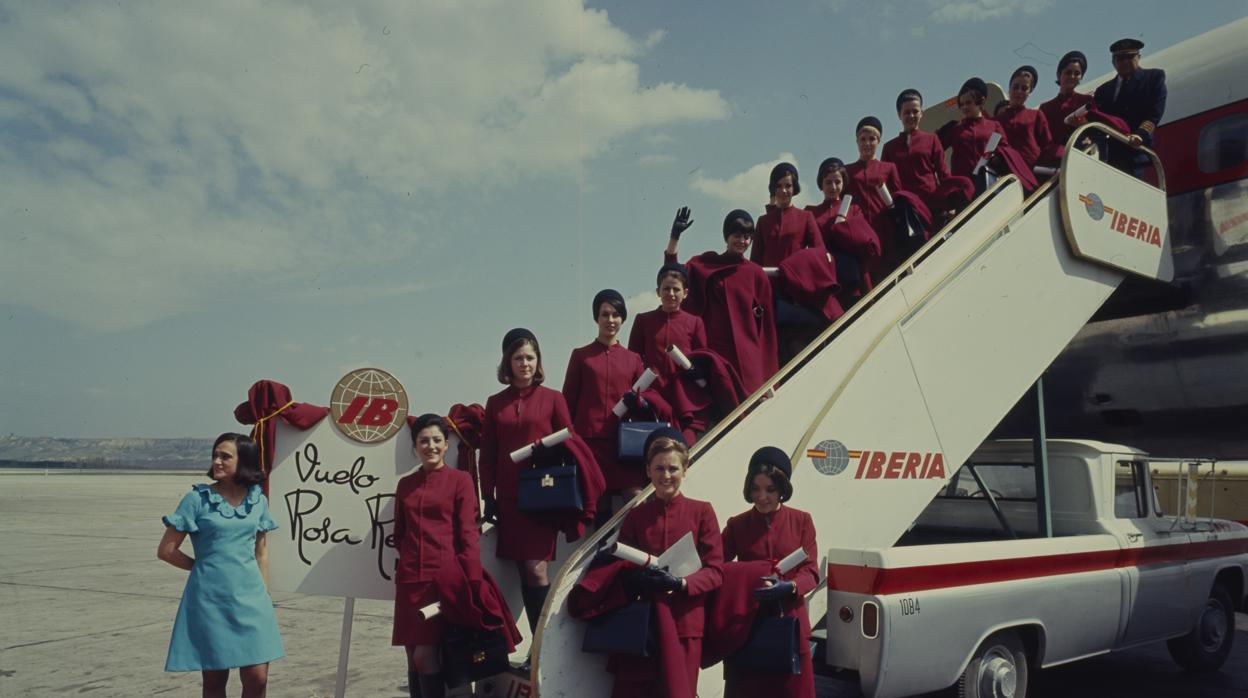 Aeropuerto de Barajas, Madrid, Abril de 1968