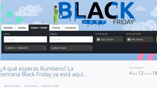 Las mejores ofertas del Black Friday para ahorrar dinero en tus viajes