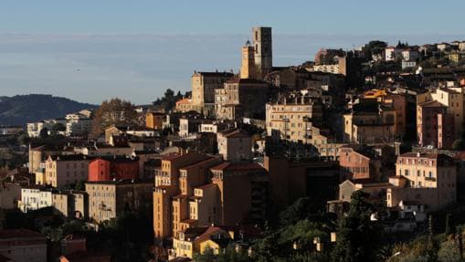 Vista de la ciudad vieja de Grasse