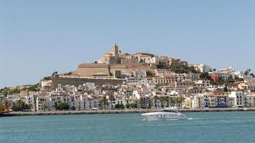 Una imagen de la zona de Dalt Vila, donde se encuentra la Almudaina