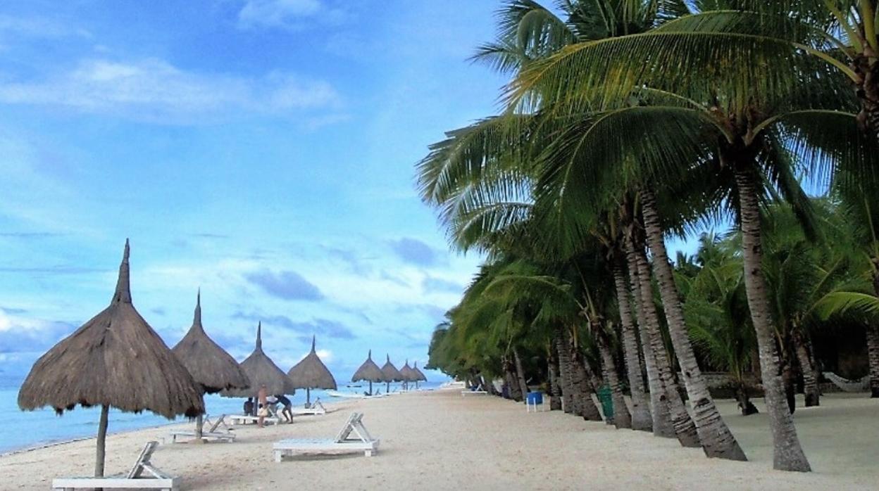 Playa de la isla de Bohol