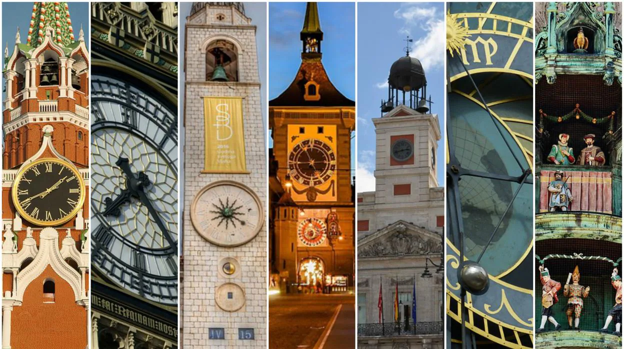 Los relojes más famosos de Europa para dar la bienvenida al 2019