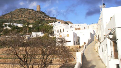 Vistas de Níjar, pueblo de Almería